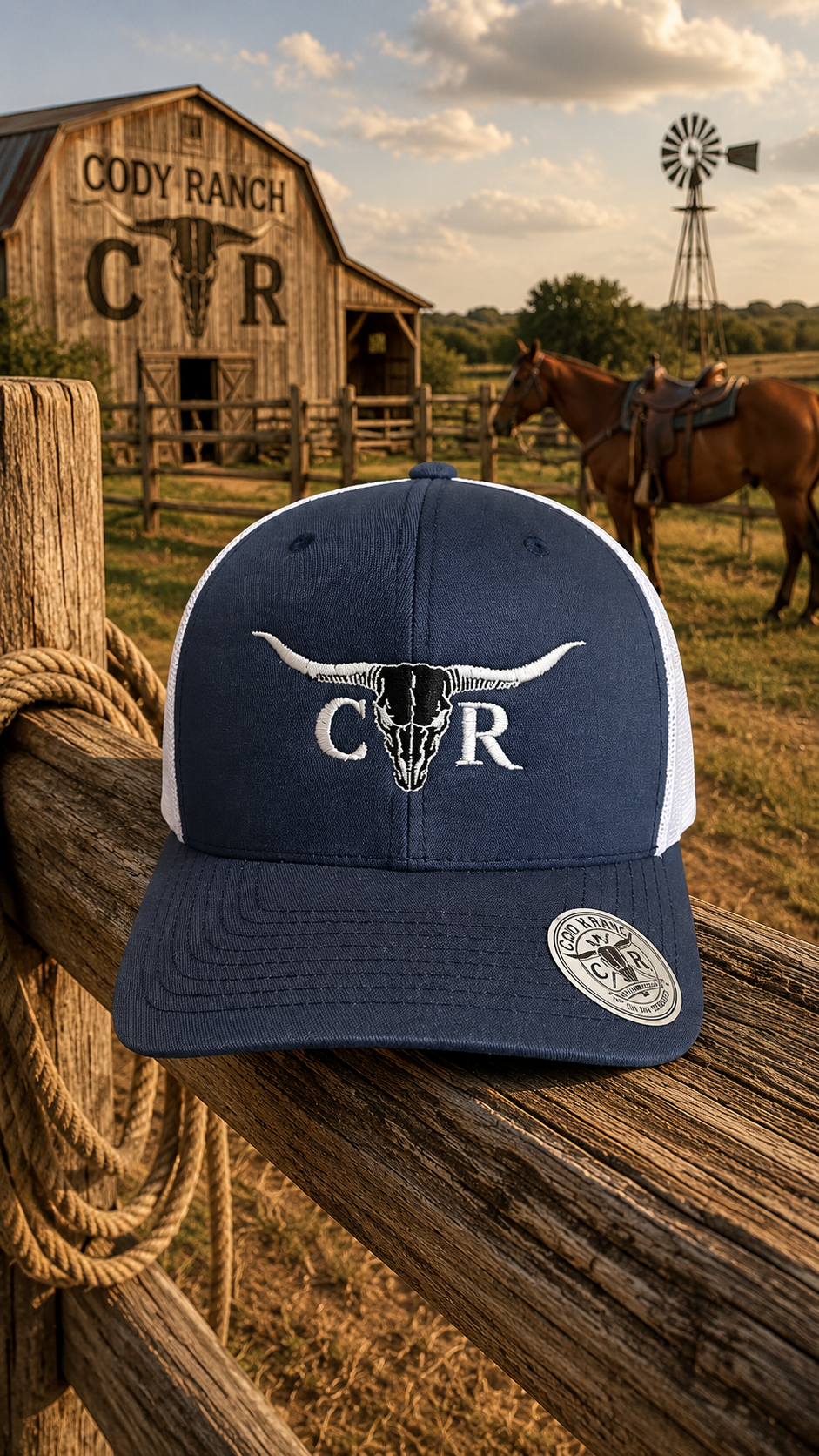 Western Trucker Cap | Cody Ranch